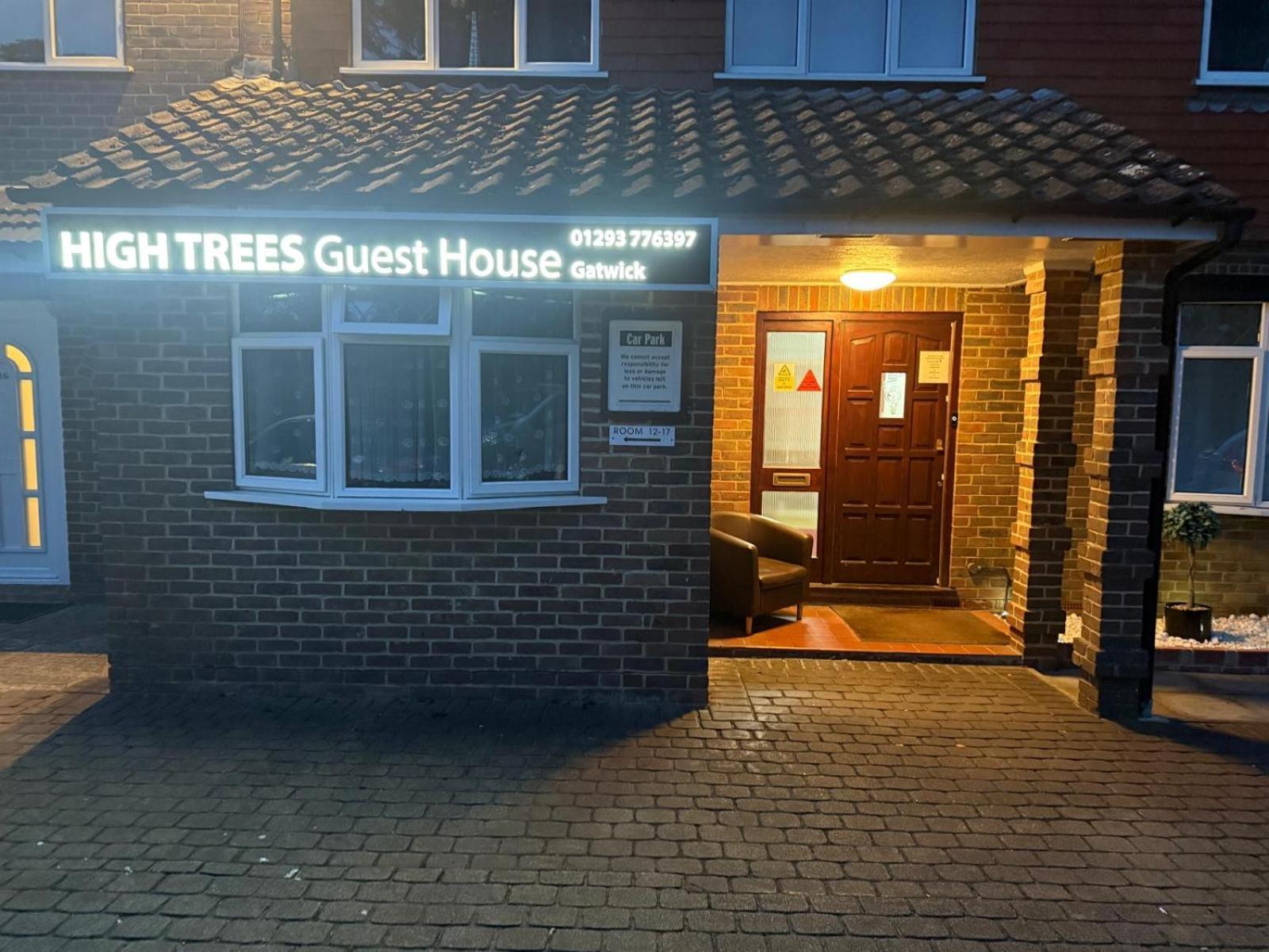 High Trees Guest House Gatwick ホーリー エクステリア 写真
